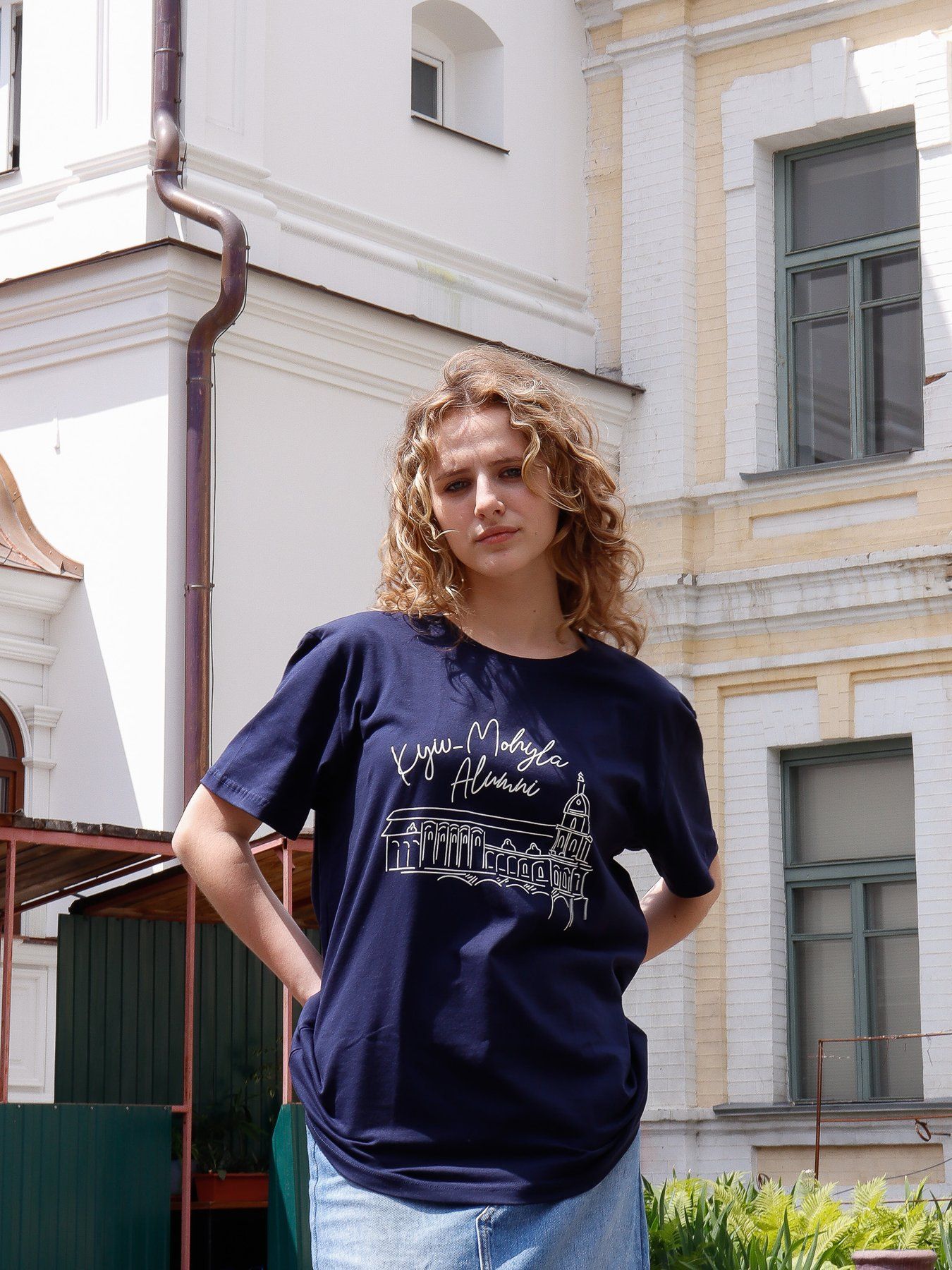 T-Shirt Alumni, XL, Deep blue, Unisex
