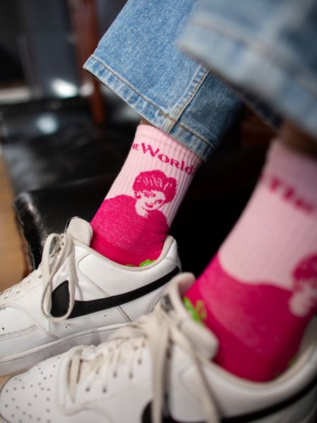 Socks Who Run the World, 38-40, Pink
