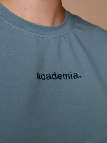 Футболка Academia, S, Евкаліпт, Унісекс